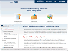 Tablet Screenshot of eboi.dolice.pl